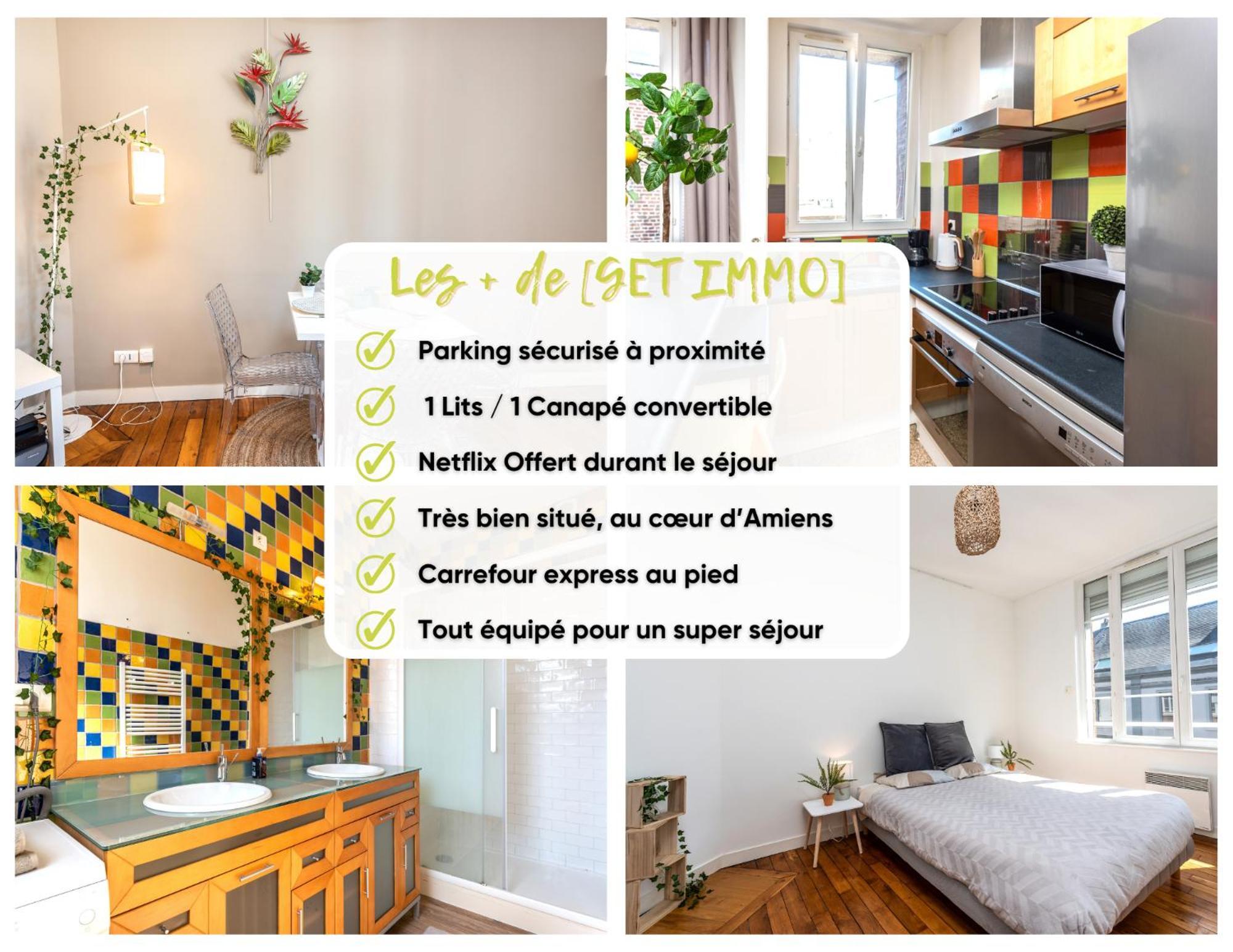 Le Jacobin / 1 Chambre - Netflix - Hyper Centre Amiens Kültér fotó